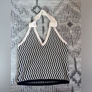 Sweater Halter Top